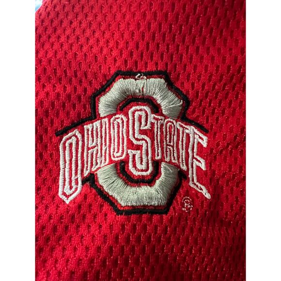 Ohio State OSU NCAA 3XL Embroidered Red Basketball Shorts - Picture 5 of 5